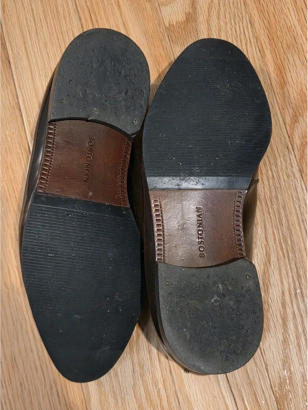 Bostonian Sz 10 W Florentine Brown Croc Embossed Leather Tassel Loafers Italy